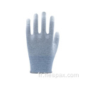 HESPAX DMF Gants de travail de Pu Fingertips à base d&#39;eau gratuits